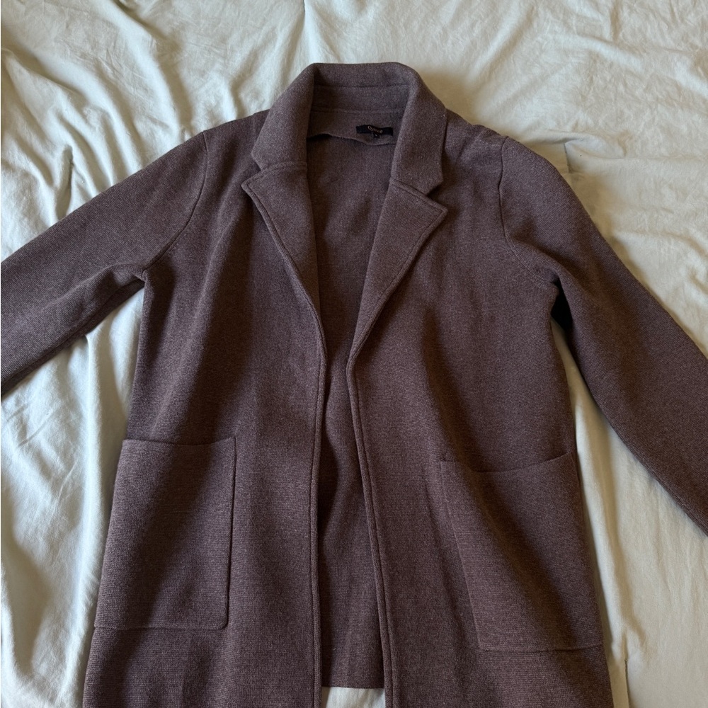 Quince Women's Chocolate Brown Blazer